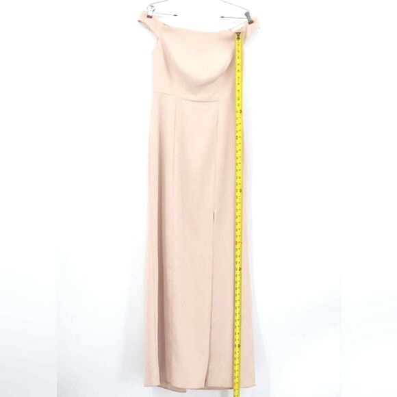 Dessy Collection by Vivian Diamond Cameo Bridesmaid Dress Style 3040 Womens 6 - Picture 14 of 15